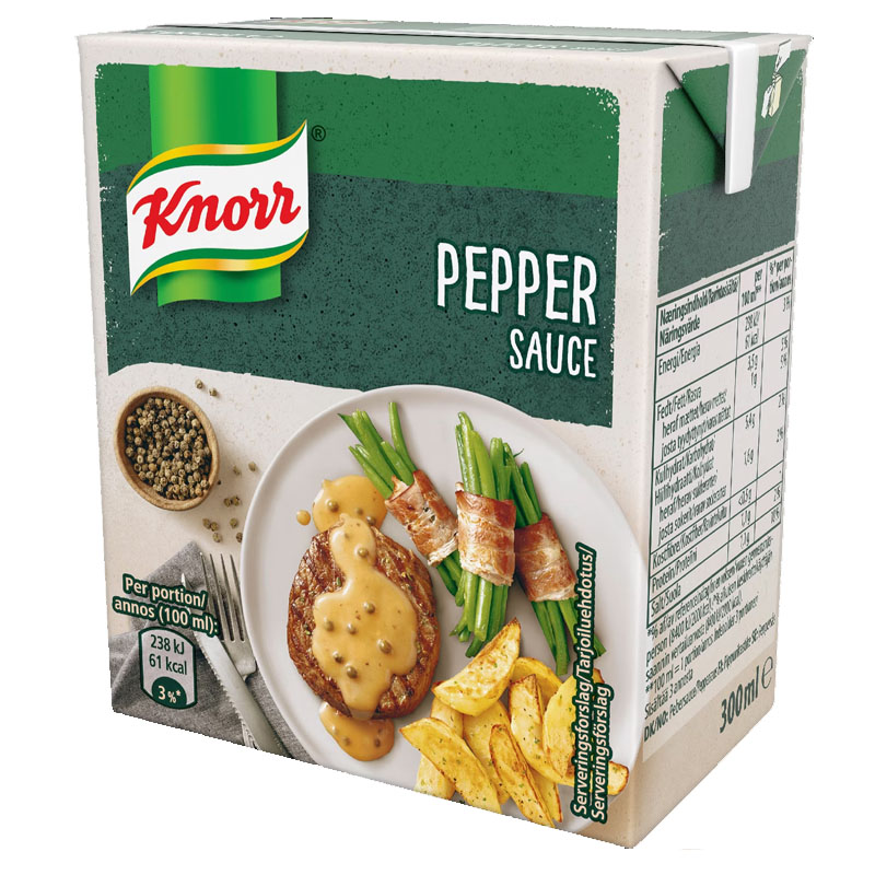 Knorr valmiskastike 300ml pippuri